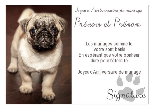 Mariage Chien Noce gratuit à imprimer
