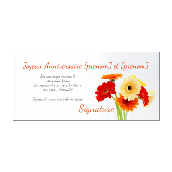 Carte D Anniversaire De Mariage A Imprimer Gratuit