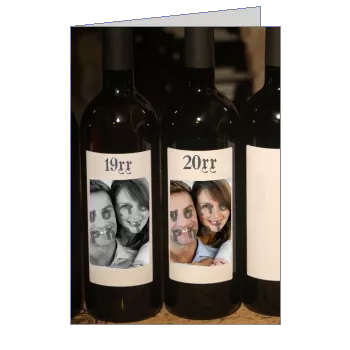 Mariage Noce Alcool avec photo à imprimer