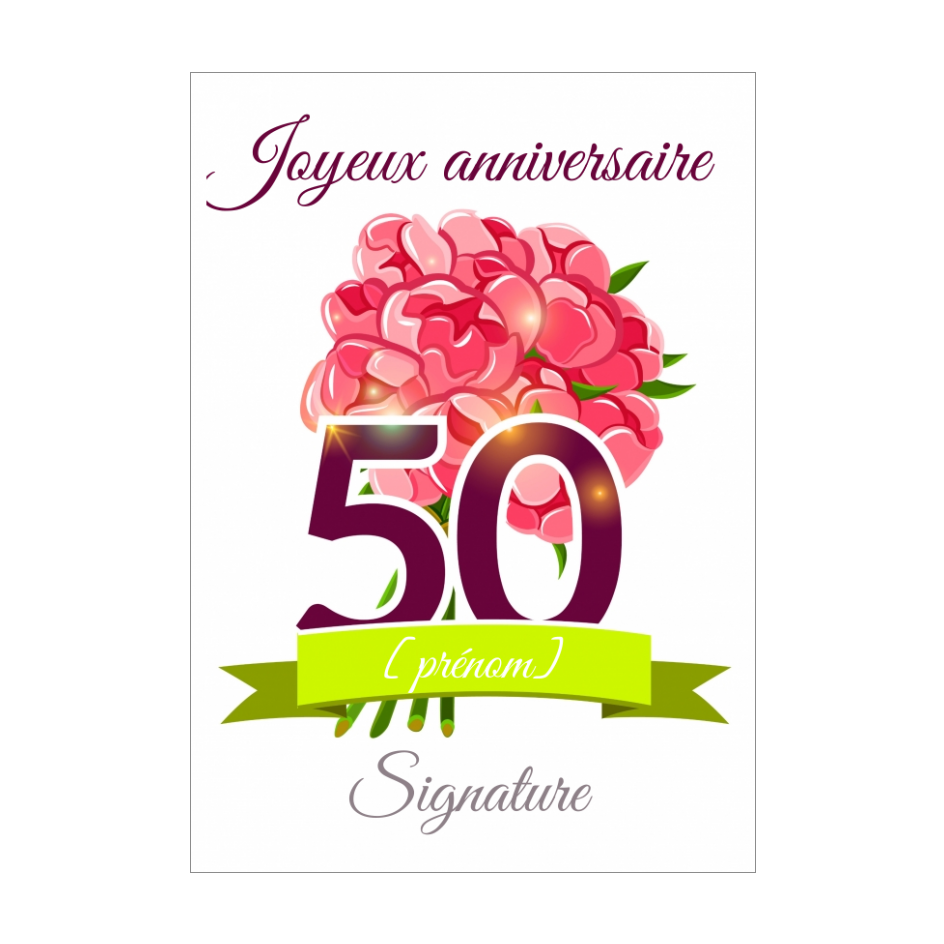 Carte Anniversaire A Imprimer Gratuit 50 Ans DBQZP Carte Anniversaire A Imprimer Gratuit 50 Ans DBQZP
