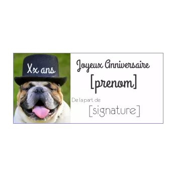 Carte Invitation Anniversaire Humour Chien Animaux Gratuit A Imprimer Carte 2232