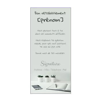 carte retablissement blanc telephone 