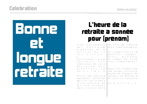Verso Carte Felicitation Voeux Retraite Humour à imprimer