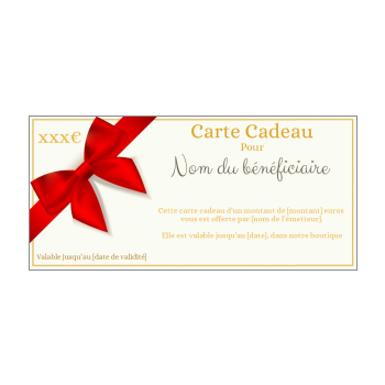 Carte Cadeau Personnalisee A Imprimer Gratuit