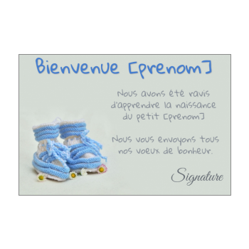 Carte Felicitation Naissance Bebe Bleu Chaussure Gratuit A Imprimer Carte 765