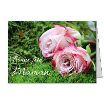 Carte Maman Fete Fleur Jardin à imprimer