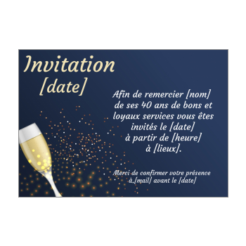 Invitation Pour Un Pot De Depart A La Retraite A Imprimer Gratuit