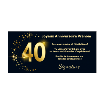 Carte Joyeux Anniversaire Champagne 40 Ans Gratuit A Imprimer Carte 2603