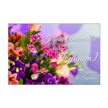 Carte Joyeux Anniversaire Bouquet Table Fleur Gratuit A Imprimer Carte 36