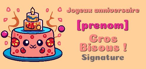 Carte Joyeux Anniversaire Manga Bougie virtuelle gratuit