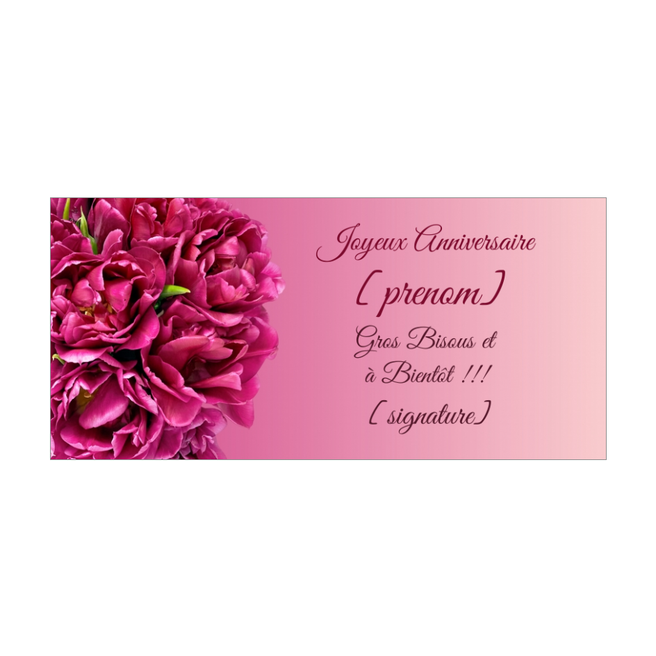 Carte Joyeux Anniversaire Fleur Rouge Gratuit A Imprimer Carte 39