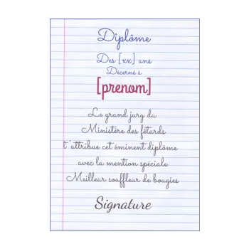 diplome anniversaire 10 ans 20 ans 30 ans 40 ans 50 ans 60 ans 70 ans 80 ans blanc 