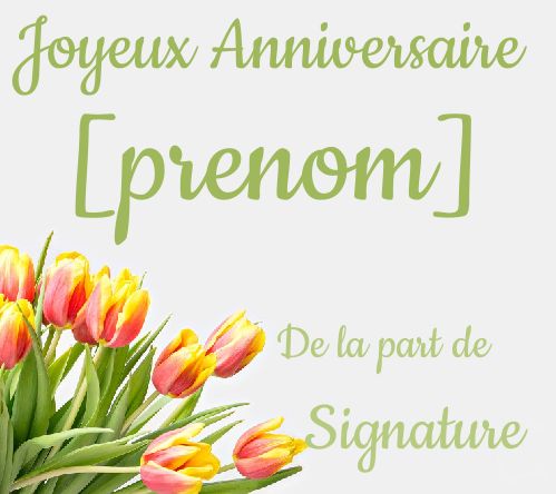 Etiquette Anniversaire Cadeau Fleur Vert Gratuit A Imprimer Carte 293