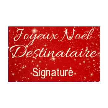 etiquette cadeau noel etoile rouge 