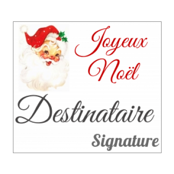 Etiquette De Cadeau De Noel Personnalisable A Imprimer Gratuit