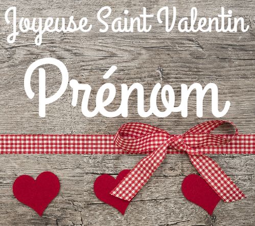 Etiquette Cadeau Saint Valentin Coeur gratuit à imprimer