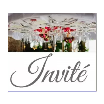 etiquette mariage table 