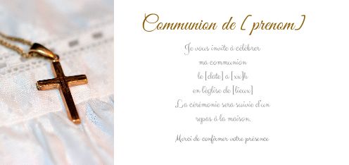 Faire Part Communion Fille Garcon Blanc Gratuit A Imprimer Carte 881