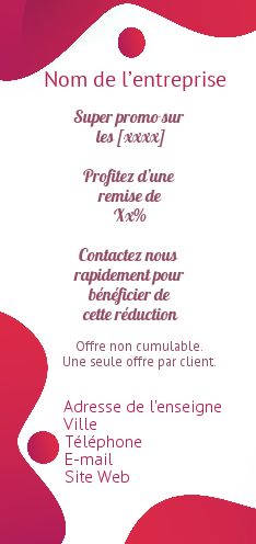 Affiche Flyer Ballon Rouge gratuit à imprimer
