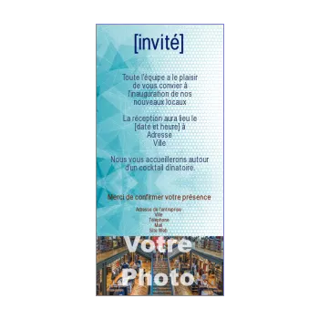 inauguration invitation commerce bleu local 