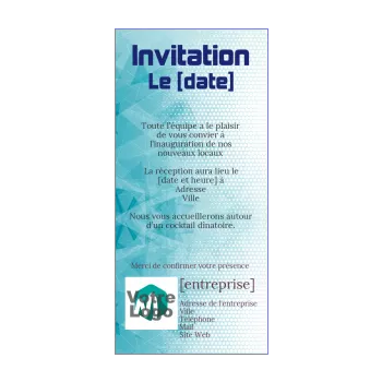 inauguration invitation commerce bleu local 