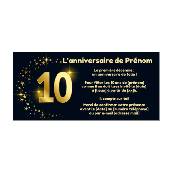 Carte Joyeux Anniversaire 10 Ans Bougie Gratuit A Imprimer Carte 1330