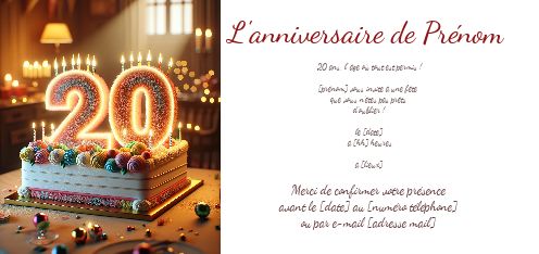 Invitation Anniversaire Arc En Ciel gratuit à imprimer