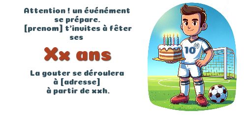 Carte Invitation Anniversaire Ballon Bougie virtuelle gratuit