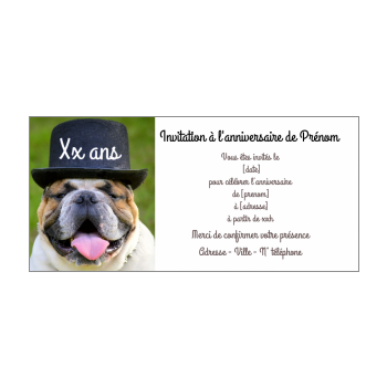 Carte Joyeux Anniversaire Humour Chien Animaux Gratuit A Imprimer Carte 2231