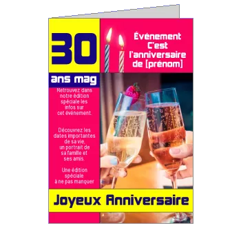 Journal à imprimer
