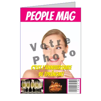 Humour Journal avec photo à imprimer