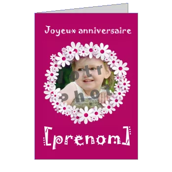 Enfant Fille avec photo à imprimer