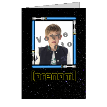 Carte Joyeux Anniversaire Garcon Noir Etoile Avec Photo A Imprimer Carte 225