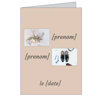 Faire Part Mariage à imprimer