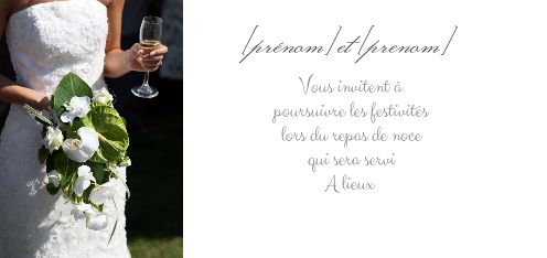 Mariage Repas gratuit à imprimer