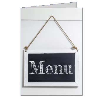 Menu Mariage à imprimer