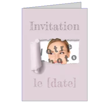 Soiree Fille avec photo à imprimer