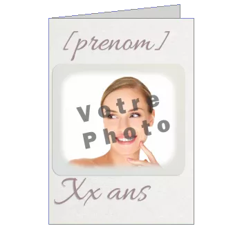 Abstrait avec photo virtuelle